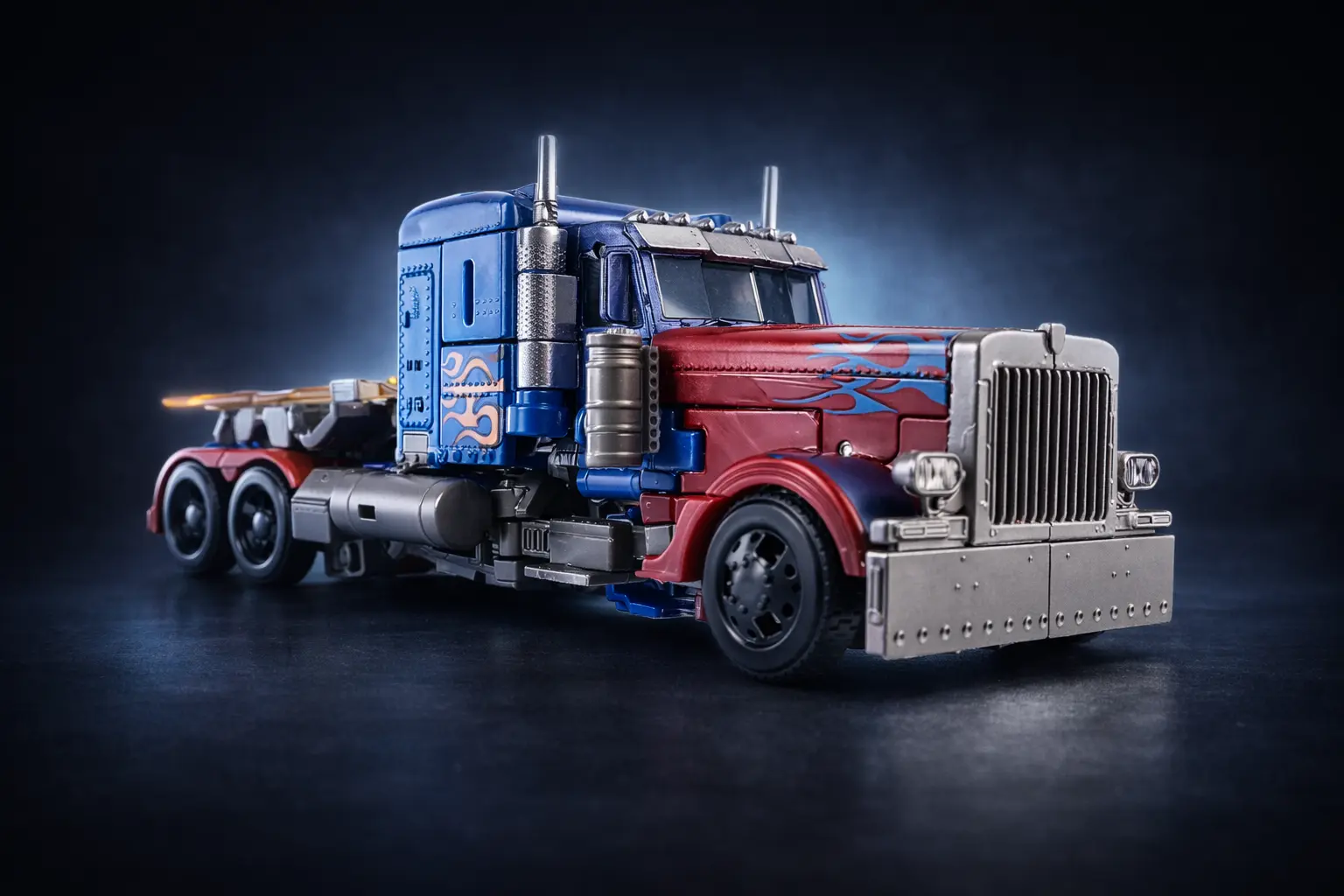 Detalhes da action figure robô transformável